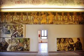 affreschi castello mesola